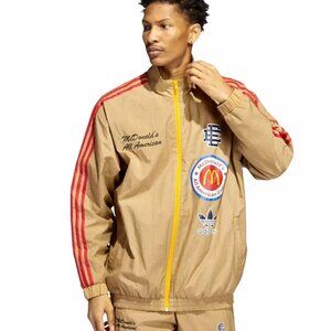 Adidas x Eric Emanuel McDonalds All American Games Track Jacket Men's XL NWT